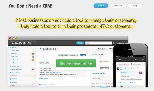 You Don't Need a CRM