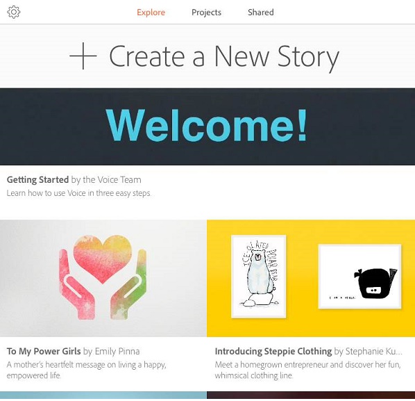Adobe Voice