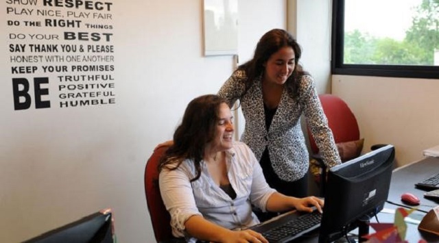 Rosario Monteverde y Magdalena Rodríguez