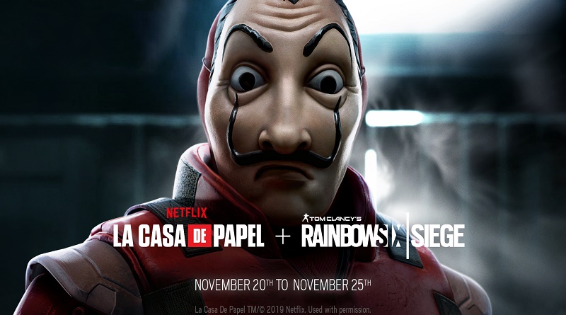 TOM CLANCYS RAINBOW SIX SIEGE - LA CASA DE PAPEL - KEYART