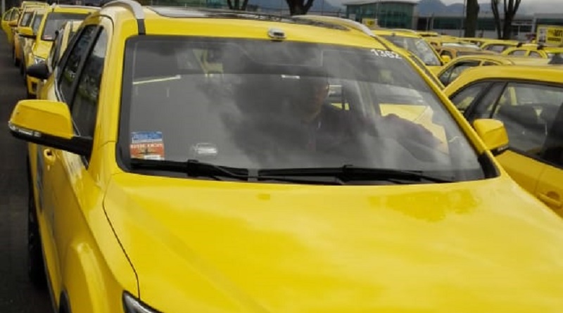 Taxi con datáfono