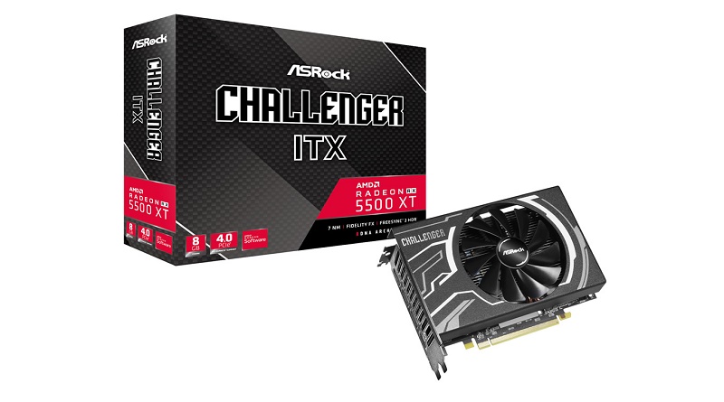 ASRock_Radeon RX 5500 XT Challenger ITX 8G_box