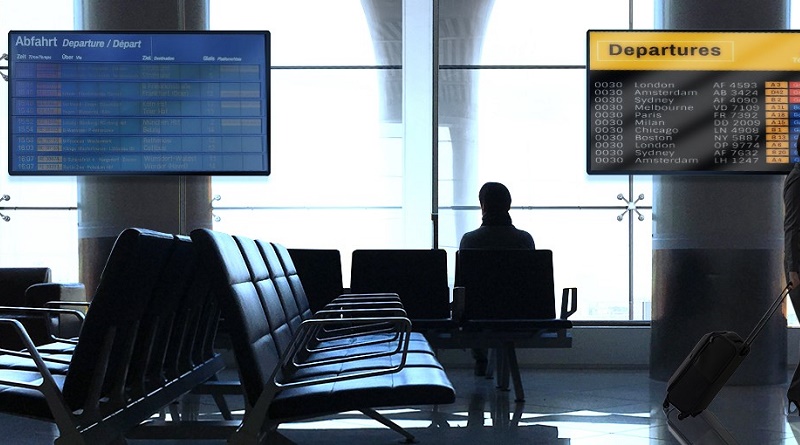 Señalización digital Aeropuerto