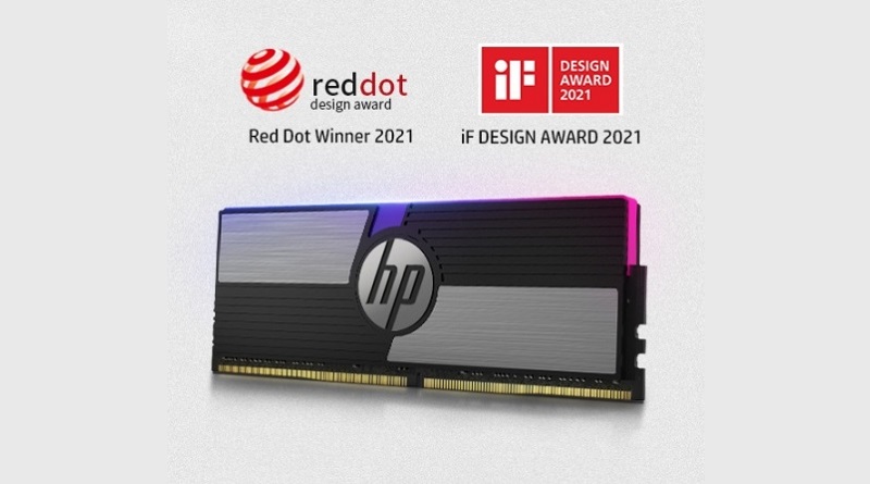 HP V10 RGB DDR4, WINNER OF GLOBAL DESIGN AWARDS